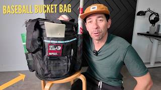 This is the Best Gear Organizer For Baseball Coaches and Parents! The Baseball Bucket Bag