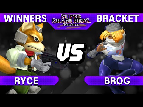 Smash Melee - Ryce (Fox) vs Brog (Sheik) - S@LT 193 Winners Bracket
