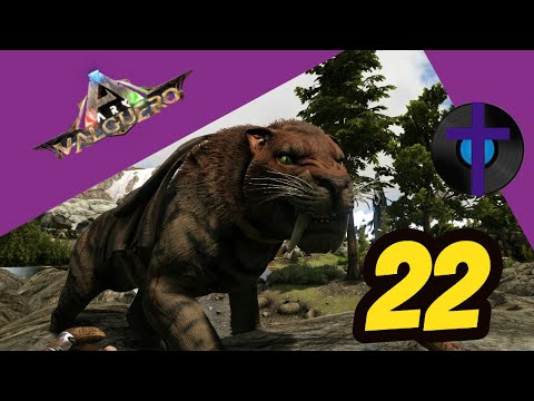 MAX LEVEL SABERTOOTH - Ark Survival Evolved - Valguero - Ep 22