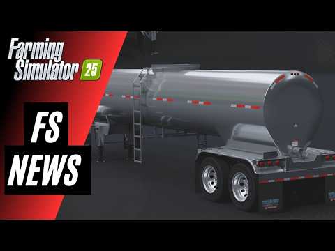 MASSIVE NEW Tanker Trailer, Whitcombe Park NEW Animals, PLUS BEST Garage EVER?! | FS News