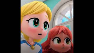 leo diselamatkan orange dan yellow #rainbowbubblegem #shorts #fyp