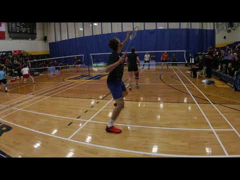 2018 01 05 Yonex Ontario Elite XD QF Nyl Yakura & Kristen Tsai vs Philippe Gaumond & Anne Julie Beau