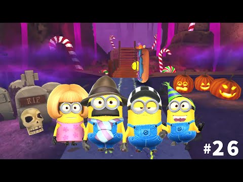 Despicable Me Minion Rush - Gameplay Walkthrough(iOS, Android) CHAPTER 21 Halloween Volcano | Part 2