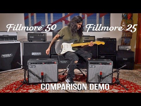 MESA/Boogie Fillmore 25 & 50 Comparison Demo