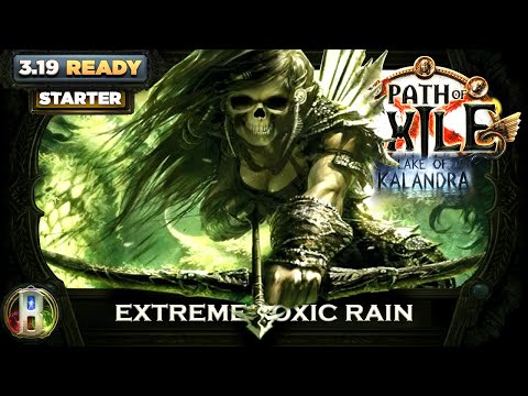 Path Of Exile 3.19: EXTREME TOXIC RAIN RAIDER - POE LAKE OF KALANDRA - POE BUILDS