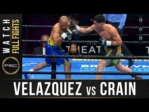 Velazquez vs Crain FULL FIGHT: November 2, 2019 - PBC on FS1