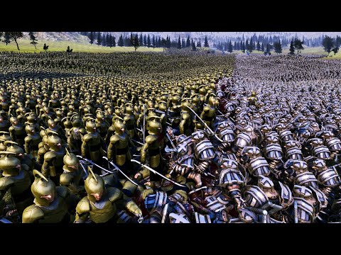 Invasion Of Soul Tyrant In The War Between Elves Vs Dwarves | Ultimate Epic Battle Simulator UEBS