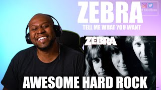 Zebra - Tell Me What You Want | Reaction Video