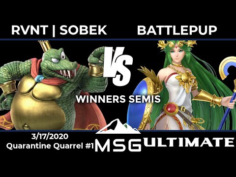 Quarantine Quarrel #1: RVNT | Sobek (Wolf, King K. Rool) vs BattlePuP (Assorted) - Winners Semis