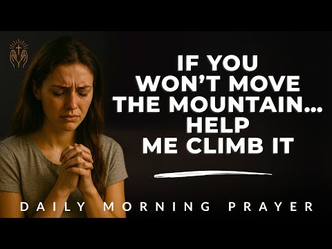 Morning Prayer for Strength in Challenges