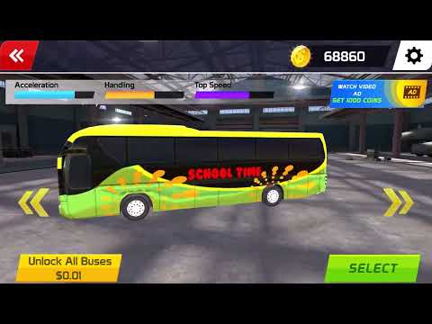Impossible School Bus Simulator Tracks Driving C1