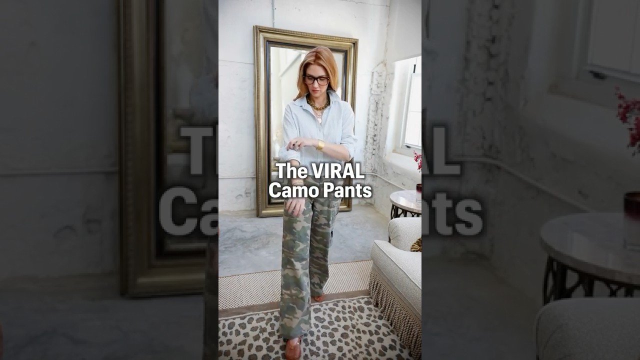 the VIRAL camo pants that are (only $17 😳) and a wardrobe staple for me! 🖤