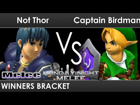 MNM 275 - Not Thor (Marth) VS Captain Birdman (Link) - Winners Bracket - SSBM