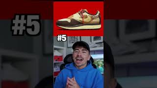 5 Most popular Travis Scott sneakers