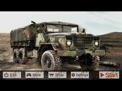 OFF-ROAD TRUCK DRIVER ARMY TRACK SIMULATOR GAMES GAMEPLAY WALKTHROUGH PART 1 (ANDROID/IOS)