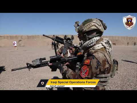 Iraqi Special Operations Force Training Shooting Range
