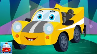 Race Car Song & Nursery Rhyme for Kids