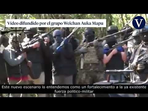 Video from the Weichan Auka Mapu group: "They will be defeated by the strength of the Mapuche peo...