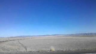 preview picture of video 'Knoll, Utah offramp along I-80'