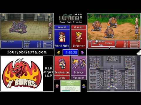 Final Fantasy V Four Job Fiesta 2017 Opening Race, Part 2