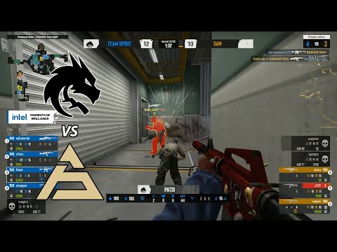 Spirit vs SAW - HIGHLIGHTS  - NUKE - ESL Challenger League S:43  - GRAND FINAL CSGO 2022
