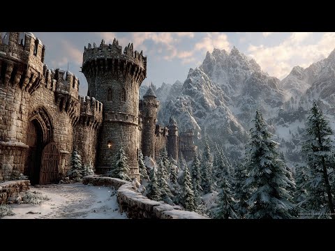 Ethereal Winter Celtic Dreams – Medieval Fantasy Music & Snowy Ambience