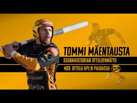 Tommi Mäentausta nousee Koplan runkosarjapelien tilastoykköseksi 409. pelatulla ottelulla