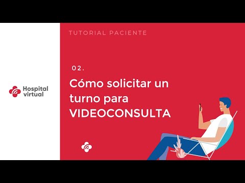 Cómo solicitar un turno para videoconsulta