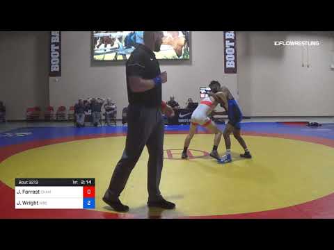 60 Kg Cons 8 1 Justin Forrest Champion W.c. Vs Joshua Wright Williams Baptist University