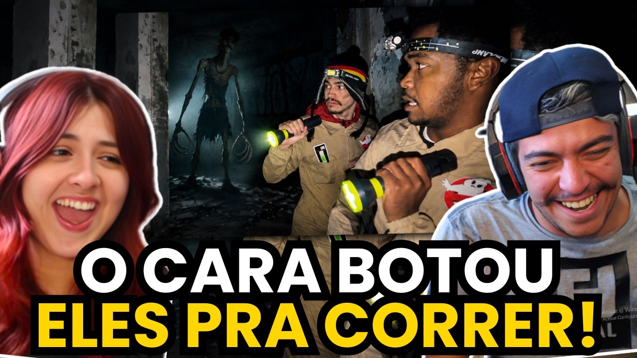 BISTECONE e GABRIEL FORAM CAÇAR FANTASMAS EM UM HOTEL ABANDONADO! - CAÇADORES DE DESGRAÇAS | react