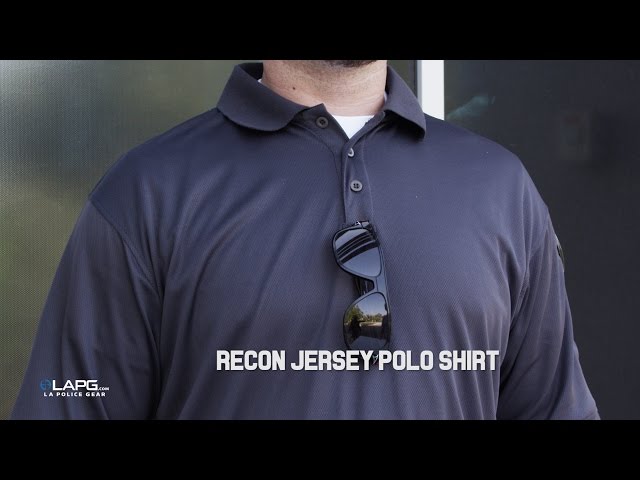 LA Police Gear Recon Jersey Polo Shirt LA Police Gear Recon Jersey Polo Shirt