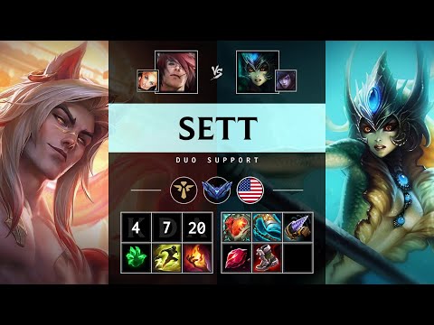 Sett Support vs Nami - NA Diamond Patch 25.13