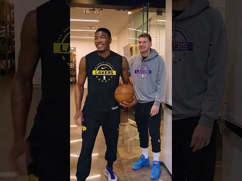 Luka Dončić & Rui Hachimura Play HORSE