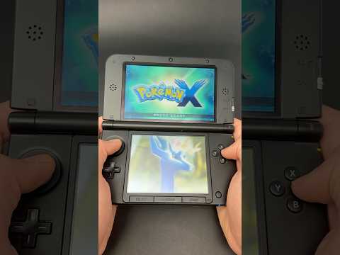 Pokémon X on 3DS Xl!