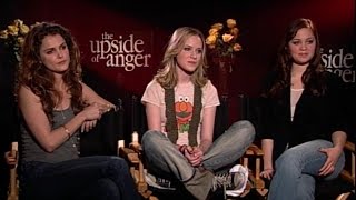 'The Upside of Anger' Interview video