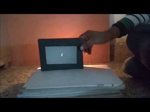 Pin hole camera- how it works and applications Science model