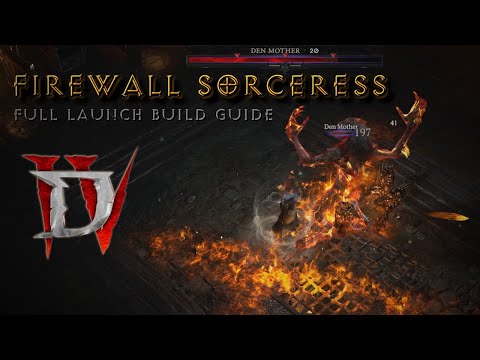 Diablo 4 - FIREWALL SORCERESS ENDGAME - Build Guide on Final Form