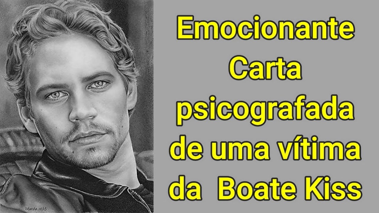 Emocionante Carta psicografada de uma vítima da Boate Kiss