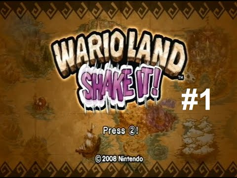 Let's Play Wario Land: Shake It #1 - Training on a Ship