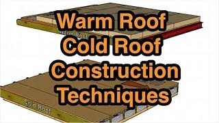 How To Build A Flat Roof Warm Or Cold Construction. What
