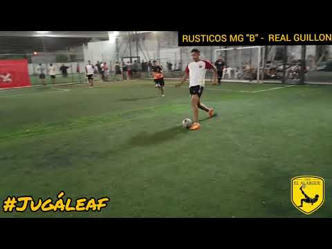 RÚSTICOS MG "B" - REAL GUILLON. Cuartos de final Copa de Oro Fútbol