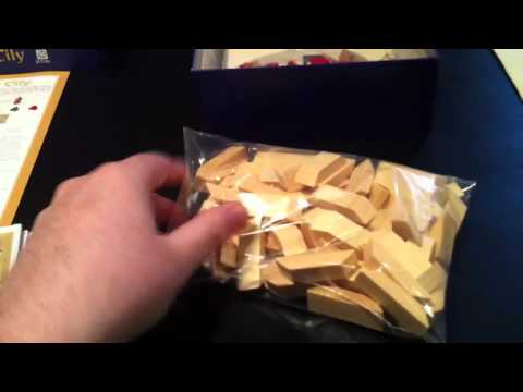 Carcassonne The City 2nd Edition- unboxing