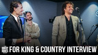 for KING AND COUNTRY Share How They Decided on Their Band Name &amp; What Genre They Consider Themselves