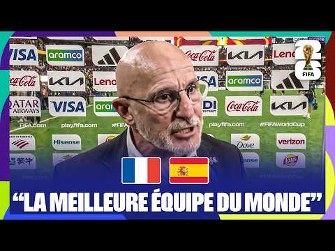 "On est la meilleure équipe du monde" - Le sélectionneur espagnol après France - Espagne