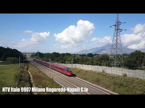 Treni AV sulla Roma-Napoli/High Speed Trains on the Roma-Napoli Railway