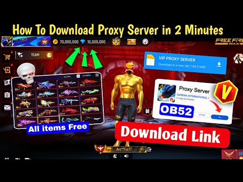 New V-ViP Proxy ☠️🔥 How To Download Proxy Server Free Fire