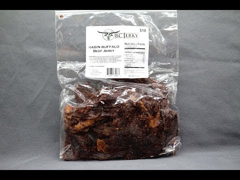BC Jerky's Ragin Buffalo Beef Jerky review