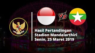 Hasil Akhir Laga Uji Coba Indonesia Vs Myanmar: Indonesia Tekuk Myanmar 2-0