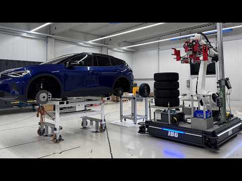 Automatisierte Raddemontage von IBG