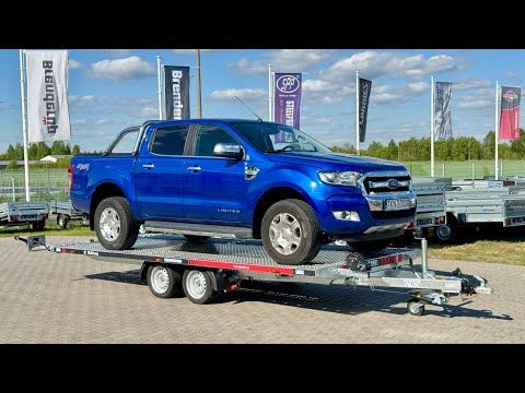 Lorries PLI35-5021 - laweta uchylna | 535 x 216 cm / 3500 kg / 2 osie x 1800 kg / R13C / lampy LED